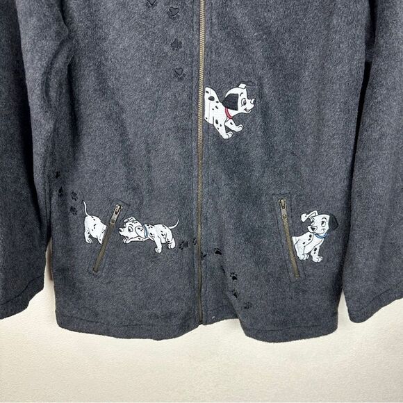 Disney Catalog 101 Dalmatians Dog Fur Coat Jacket Small Vintage RARE - Picture 3 of 6